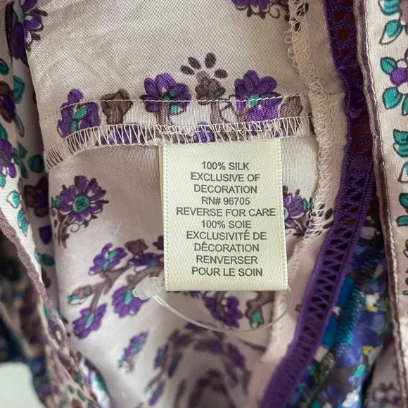 Rebecca Taylor Dress Sz 10 Silk Mini Bohemian Rave Mini Runway - Picture 11 of 12